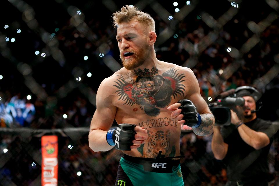 The renowned and controversial Connor McGregor