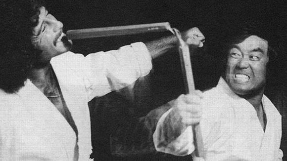 The Nunchaku was also known as a two-part flail