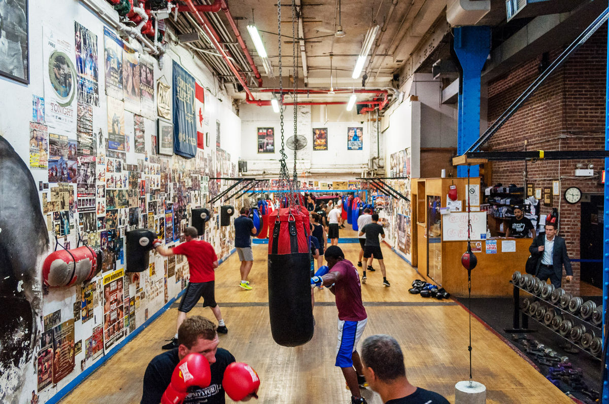 A peek into the Church Street Boxing Gym
