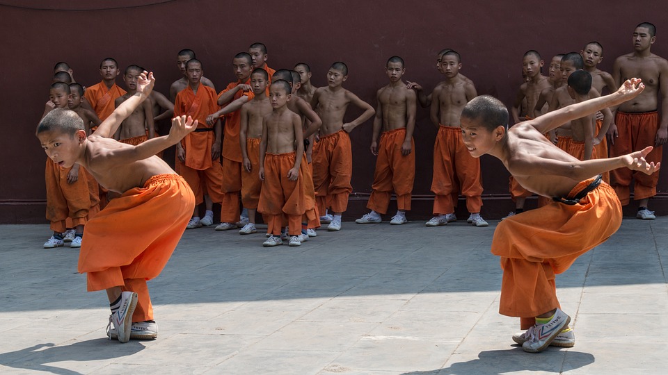 Youth training in a monastery