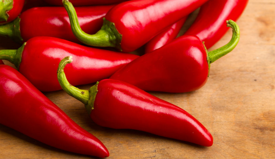 Chilli peppers will not only spice up your dish, it'll help you lose weight!