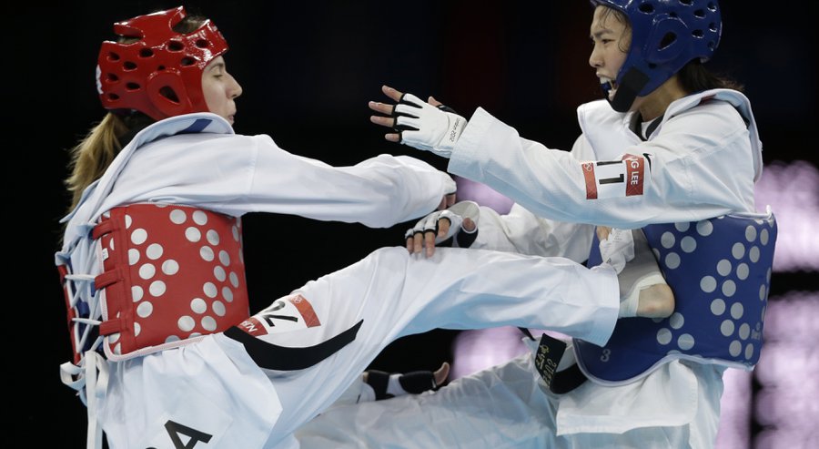 Taekwondo practitioners
